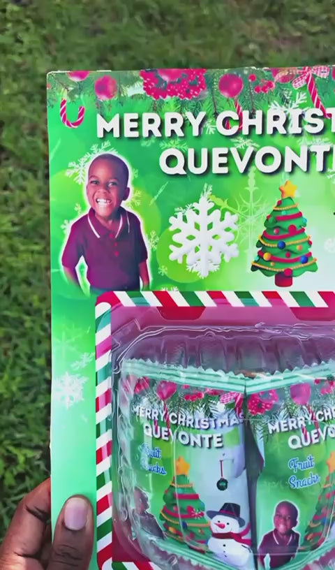 Jumbo Christmas Snack Cards